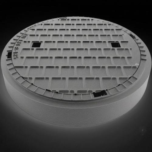 EN 124 B125 Ductile Iron Round Manhole Cover and Frame - Reliable Municipal Drainage Solution