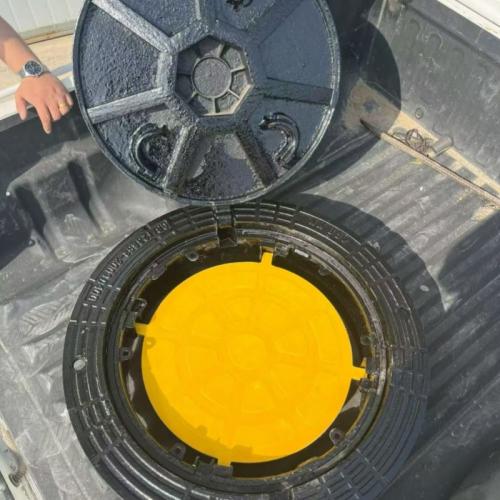 High-Density Plastic Sealing Inner Covers and Mud Pans for Manhole Frames