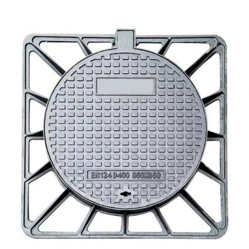 850mm Ductile Iron Square Manhole Cover EN124m for Roadways</a>
